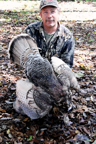Jeff McKamey with smokie phase fall hen 