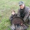 Gage's first gobbler  