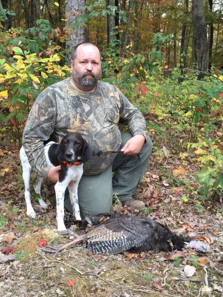Brian Watts with Buster 