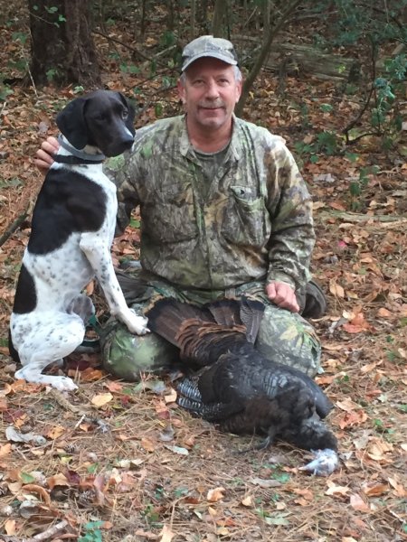 Jeff McKamey and Buster 