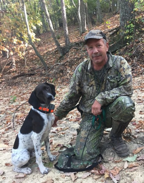 Jeff McKamey and Buster 