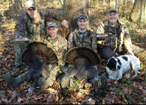 Ronnie Bolyard,Ryan,Zane, Marlin and Cutter 