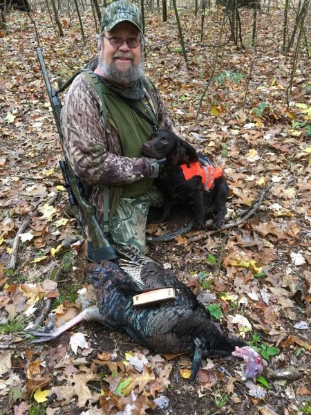 Bill Mantle and Chase first bird