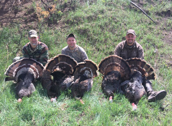 Neal Herrman, Marty and Cory Kleinschmid